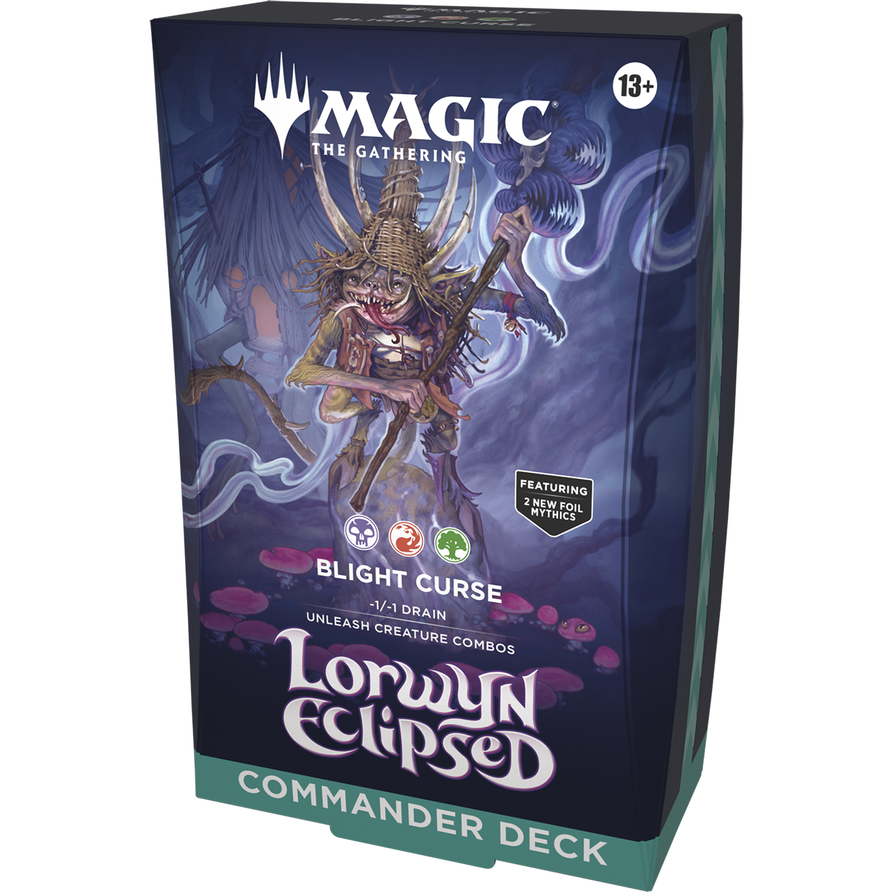 Blight Corse Commander Deck Lorwyn Eclipsed Magic The Gathering Ingles