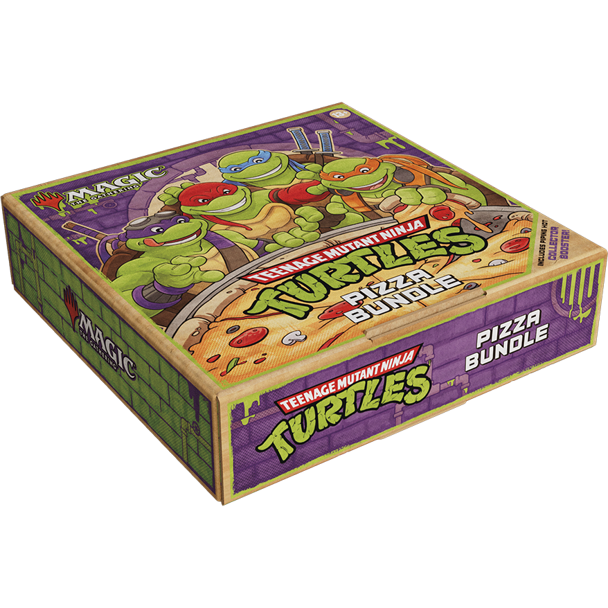 Teenage Mutant Ninja Turtles Special Pizza Bundle Magic The Gathering Ingles