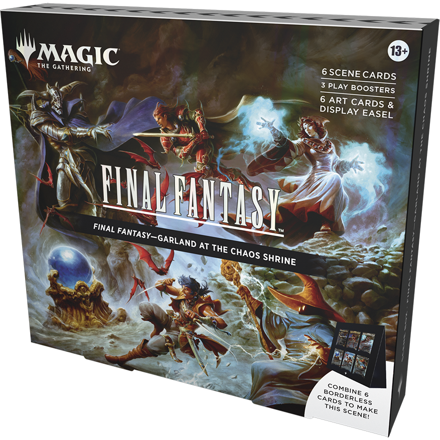 Scene Box Final Fantasy - Garland At The Chaos Shrine Magic The Gathering Ingles
