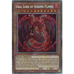 Uria, Lord of Searing Flames MZMU-EN000 Starlight rare Ingles