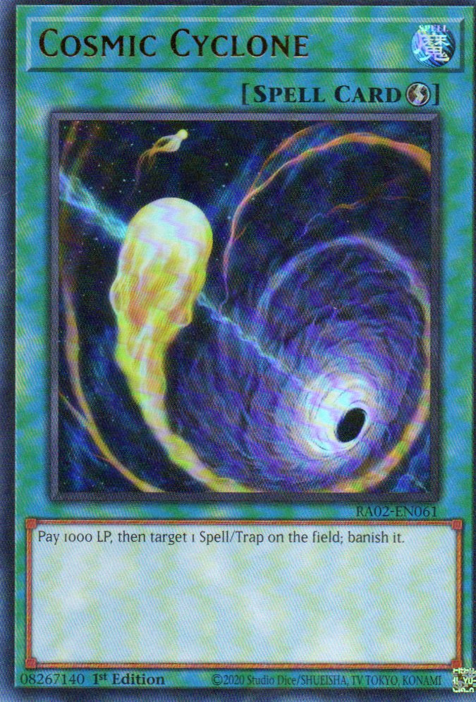 Cosmic Cyclone RA02-EN061 Ultra rare