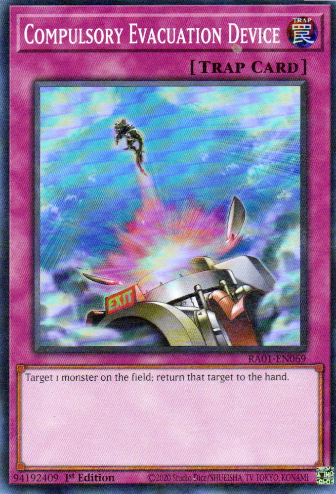 Compulsory Evacuation Device RA01-EN069 Super rare