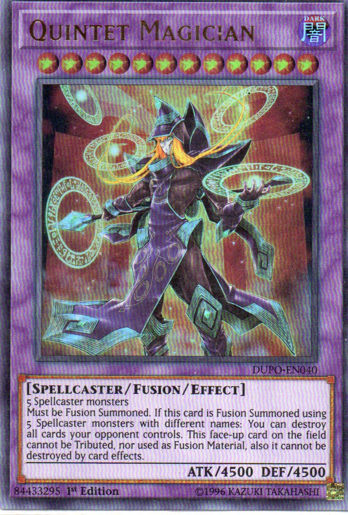 Quintet Magician DUPO-EN040 Ultra rare
