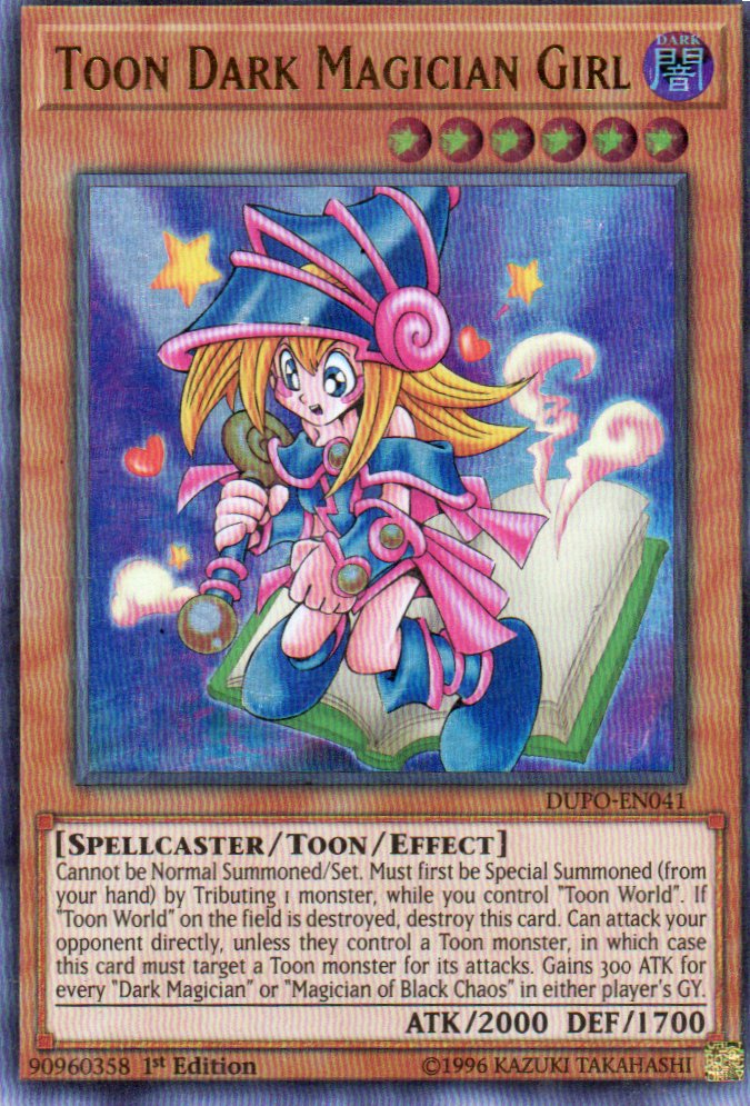Toon Dark Magician Girl DUPO-EN041 Ultra rare