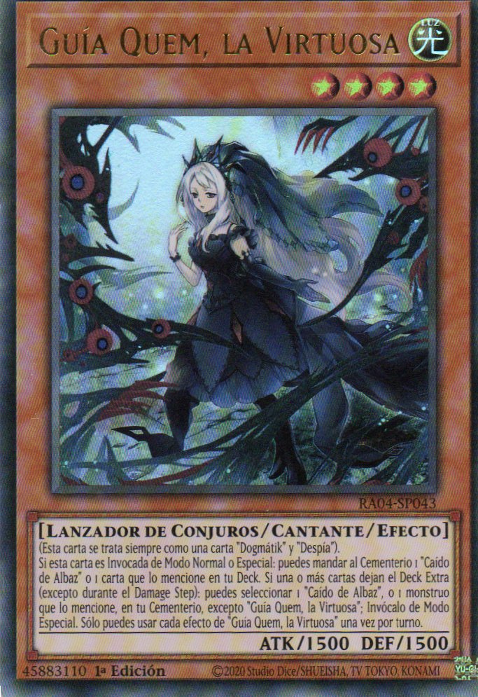 Guia Quem, la Virtuosa RA04-SP043 Ultra rare