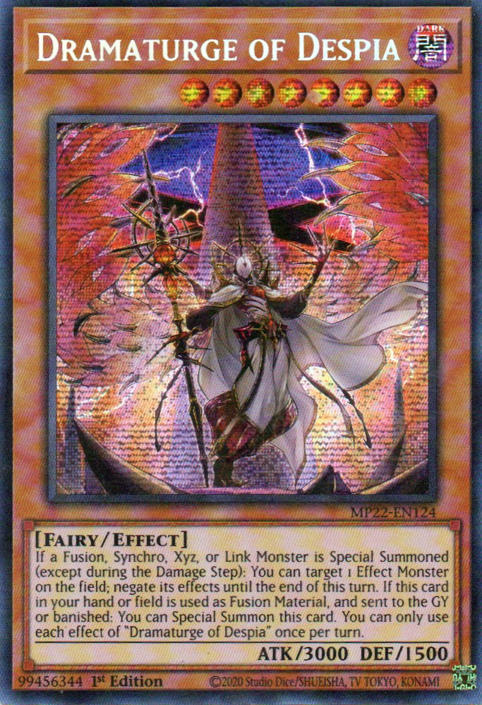 Dramaturge of Despia MP22-EN124 Secret rare