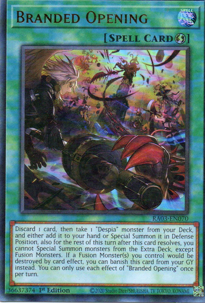 Branded Opening RA03-EN070 Ultra rare