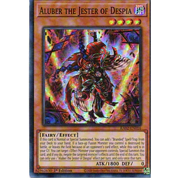 Aluber the Jester of Despia RA02-EN016 Super rare