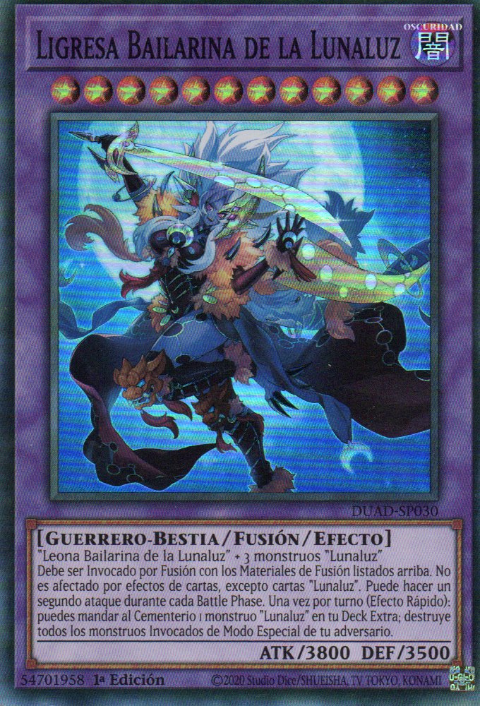 Ligresa Bailarina  de la Lunaluz DUAD-SP030 Super rare