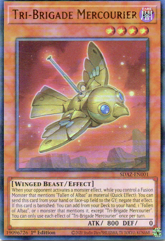 Tri-Brigade Mercourier SDAZ-EN001 Ultra rare