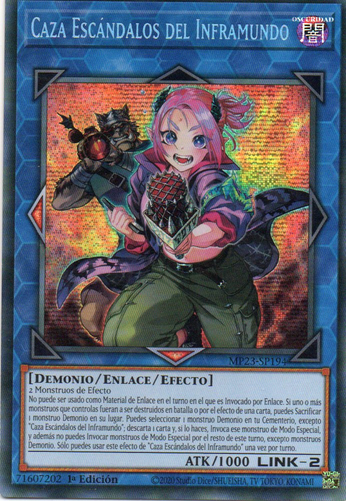 Caza Escandalos del Inframundo MP23-SP194 Secret rare