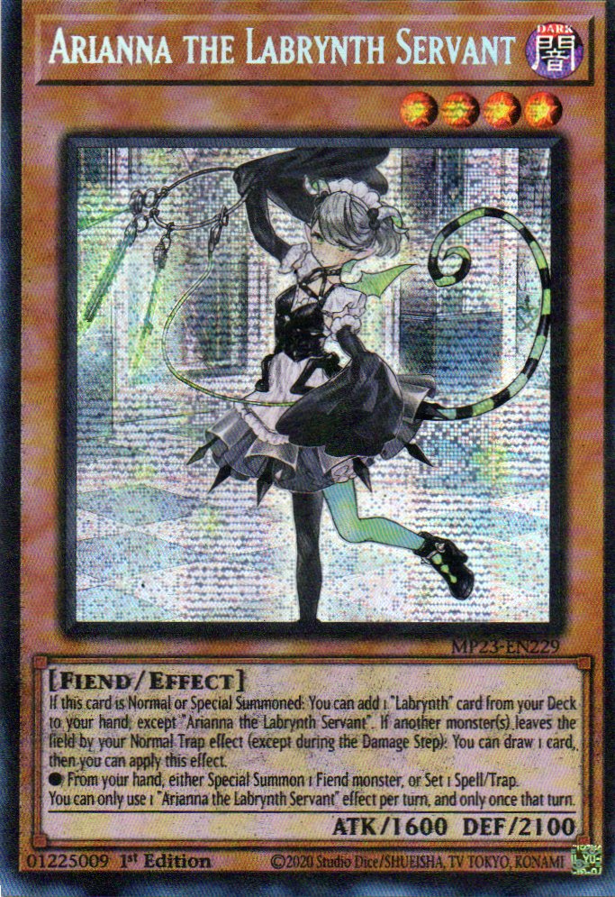Arianna the Labrynth Servant MP23-EN229 Secret rare