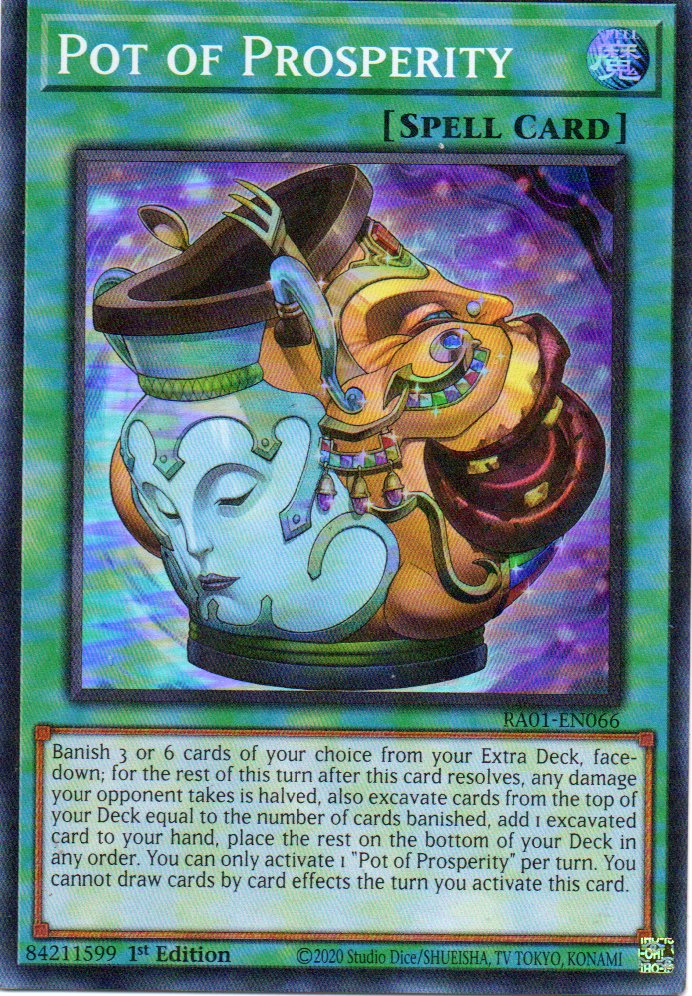 Pot of Prosperity RA01-EN066 Super rare