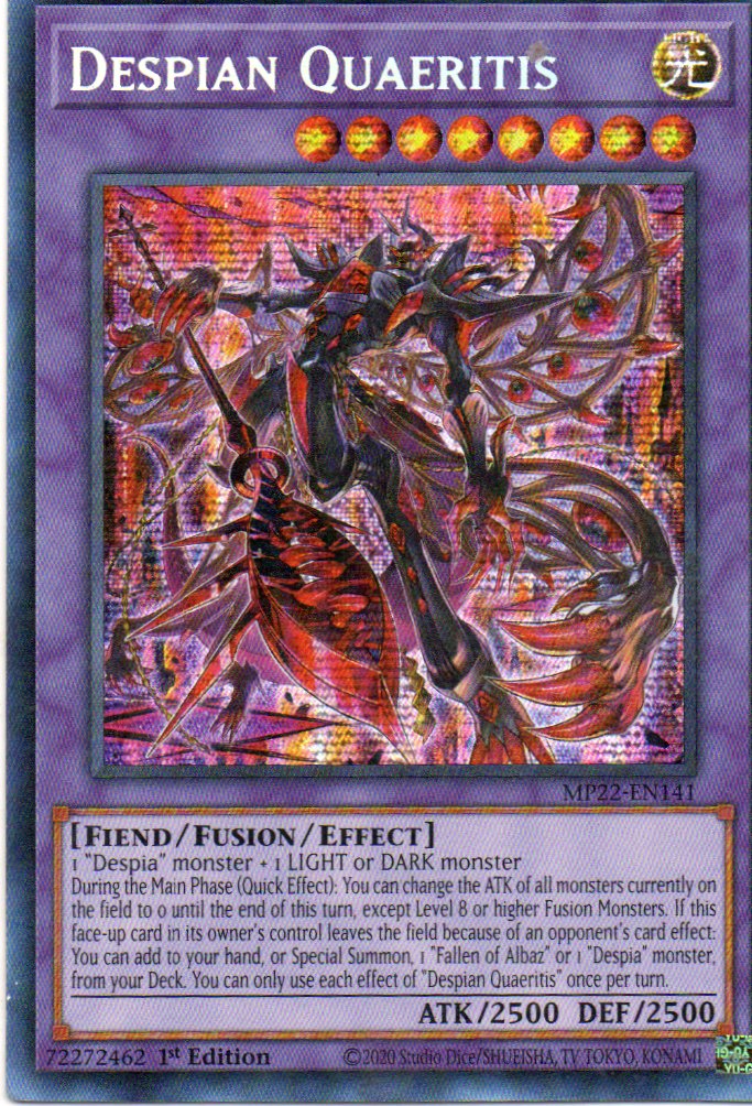 Despian Quaeritis MP22-EN141 Secret rare