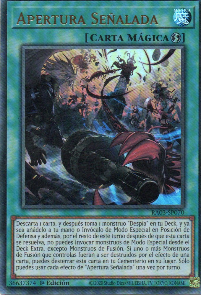 Apertura Señalada RA03-SP070 Ultra rare