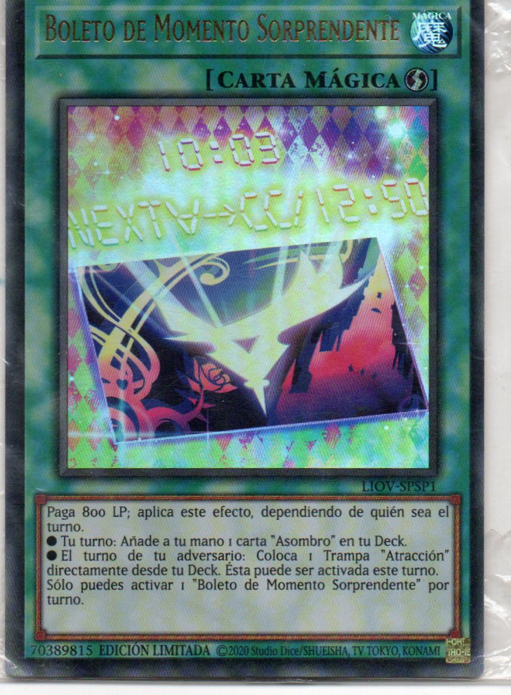 Boleto de Momento Sorprendente LIOV-SPSP1 Ultra rare