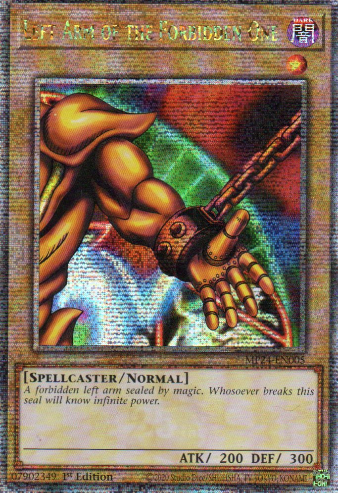 Left Arm of the Forbidden One MP24-EN005 Quarter rare