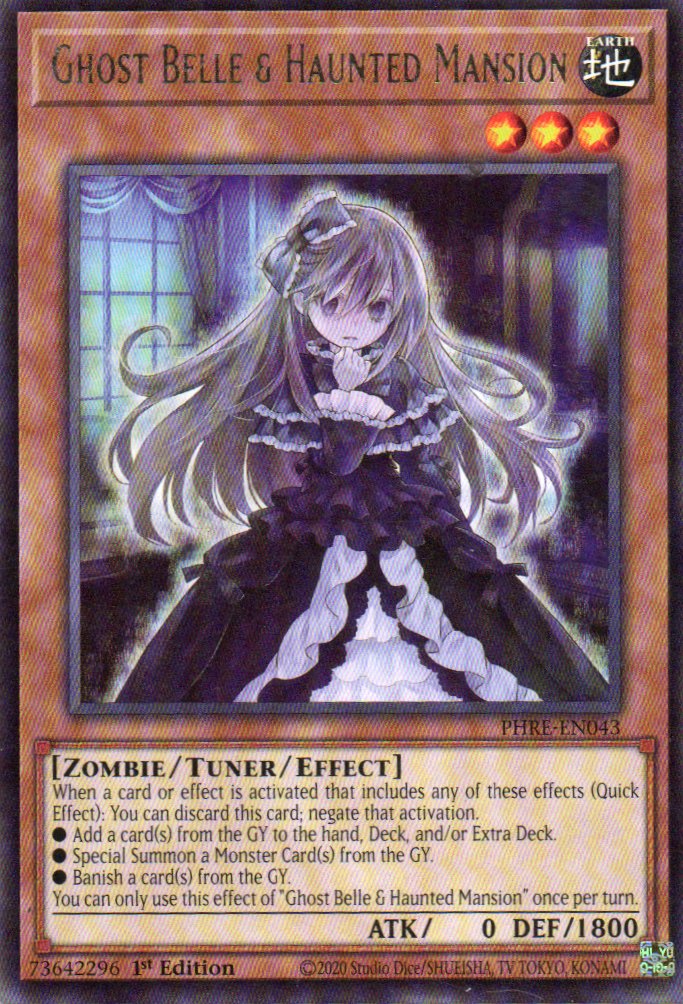 Ghost Belle & Haunted Mansion PHRE-EN043 Rare