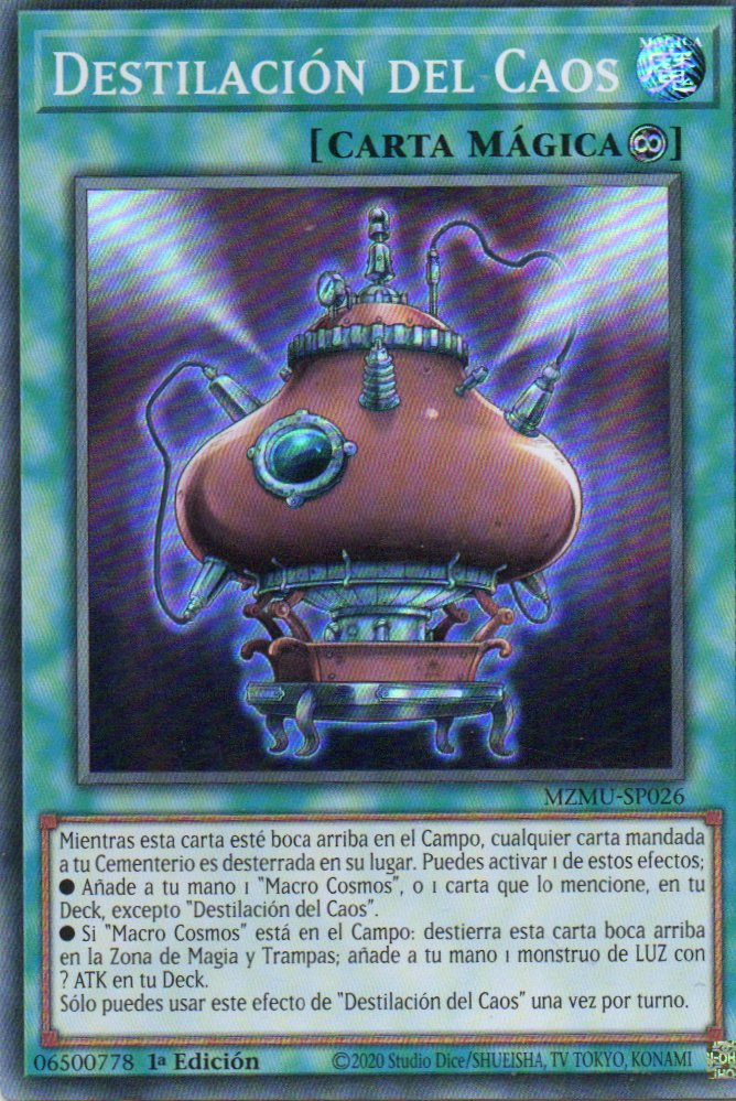Destilacion del Caos MZMU-SP026 Super rare