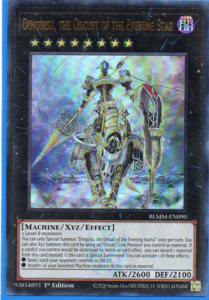 Dingirsu, the Orcust of the Evening Star BLMM-EN090 Ultra rare