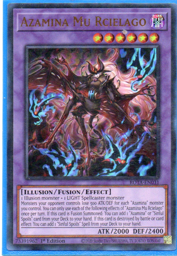 Azamina Mu Rcielago ROTA-EN031 Ultra rare