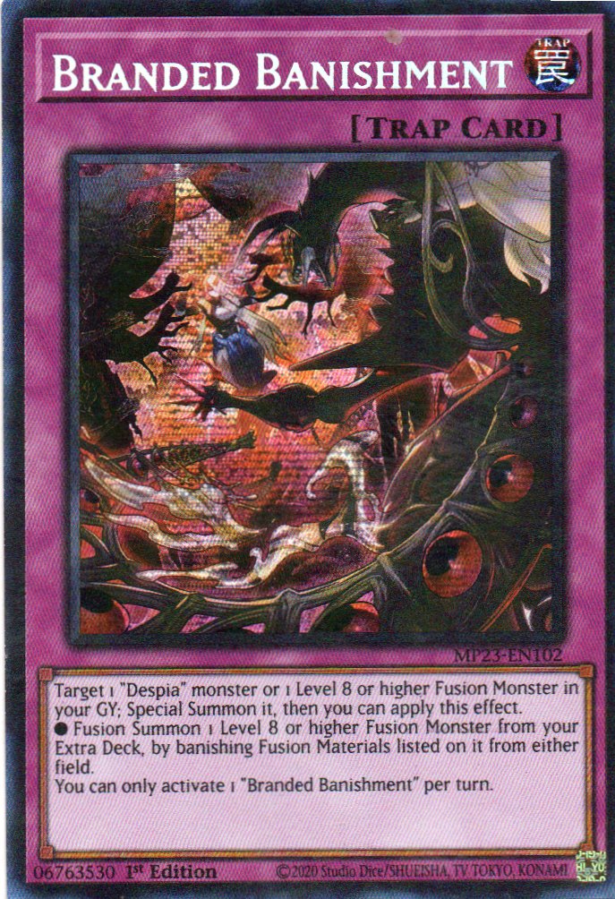 Branded Banishment MP23-ENJ02 Secret rare
