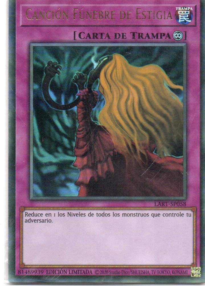 Cancion Funeral de Estigia LART-SP058 Ultra rare