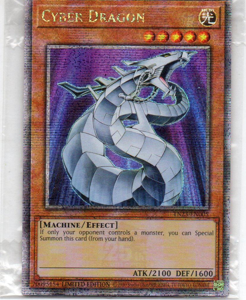 Cyber Dragon TN23-EN005 Quarter rare
