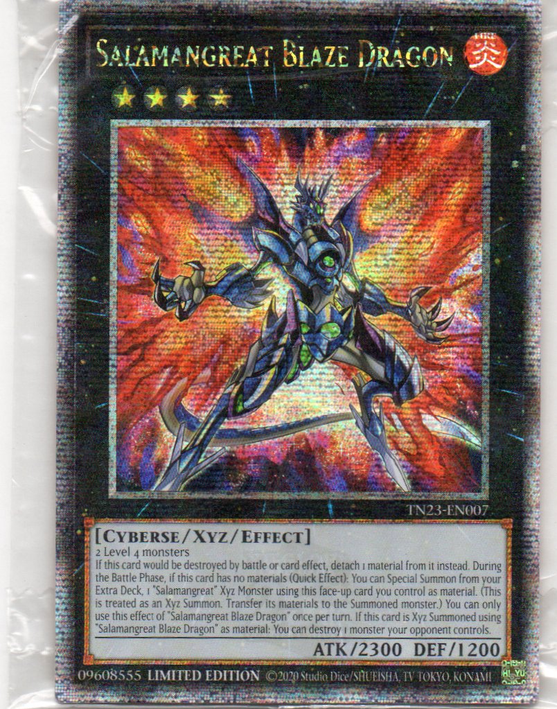 Salamangreat Blaze Dragon TN23-EN007 Quarter rare