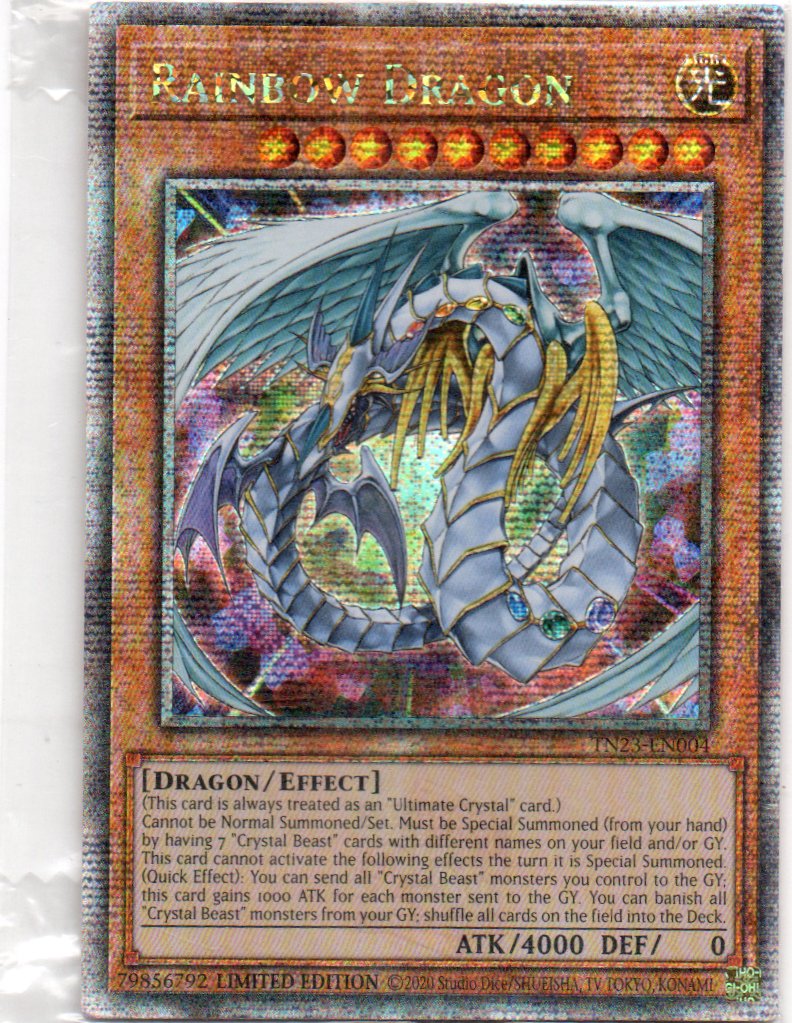 Rainbow Dragon TN23-EN004 Quarter rare