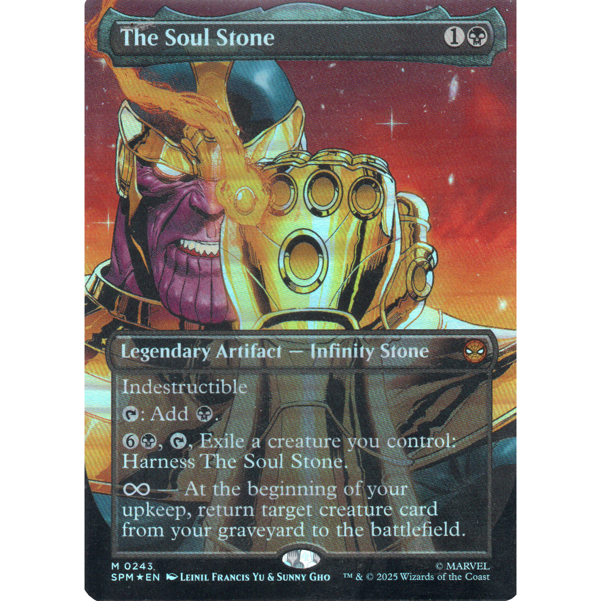 The Soul Stone SPM 243 Mythic rare Ingles