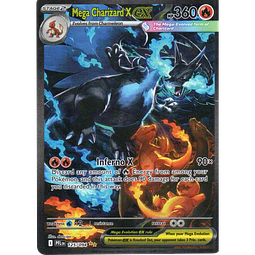 Mega-Charizard X ex PFL 125 Special Illustration rare Ingles