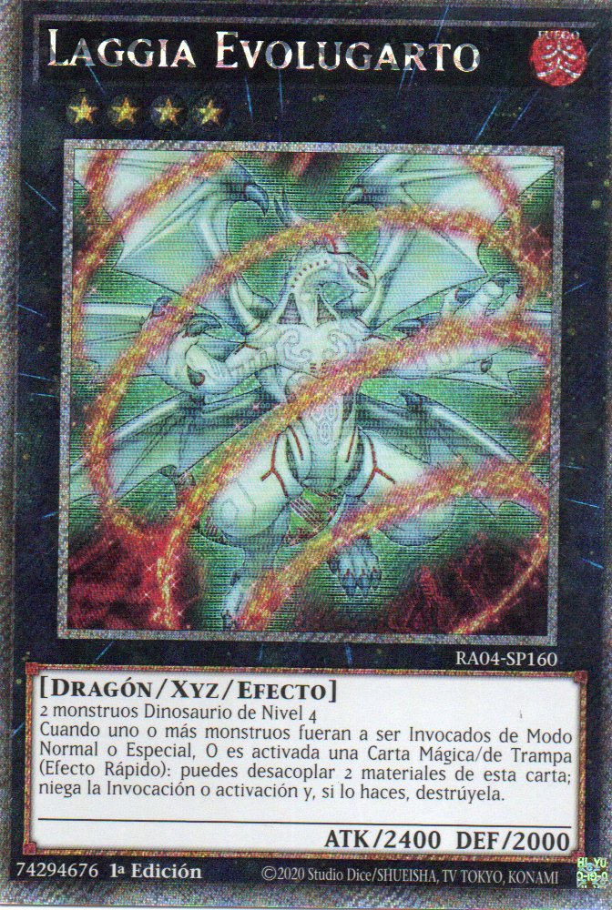 Laggia Evolugarto RA04-SP160 Platinum rare