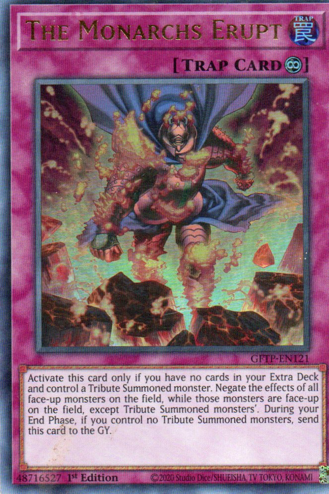 The Monarchs Erupt GFTP-EN121 Ultra rare