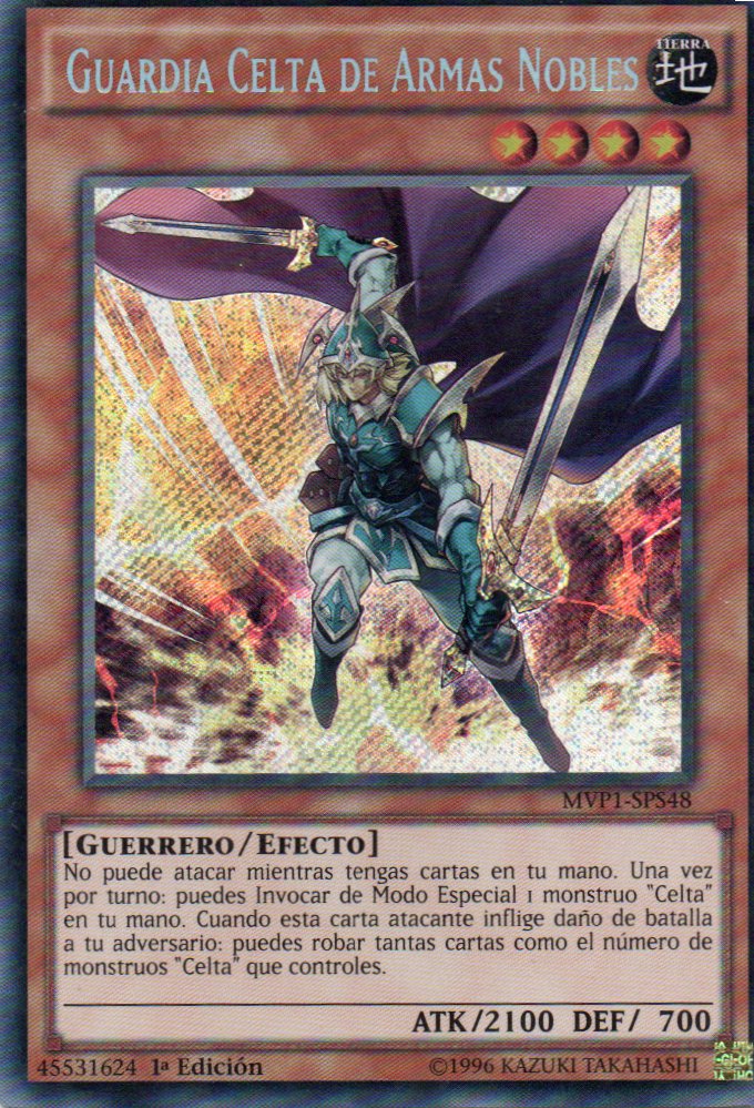 Guardia Celta de Armas Nobles VMP1-SPS48 Secret rare