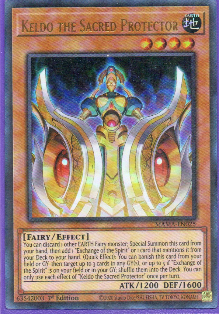 Keldo the Sacred Protector MAMA-EN025 Ultra rare