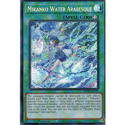 Mikanko Water Arabesque MP24-EN136 Secret rare
