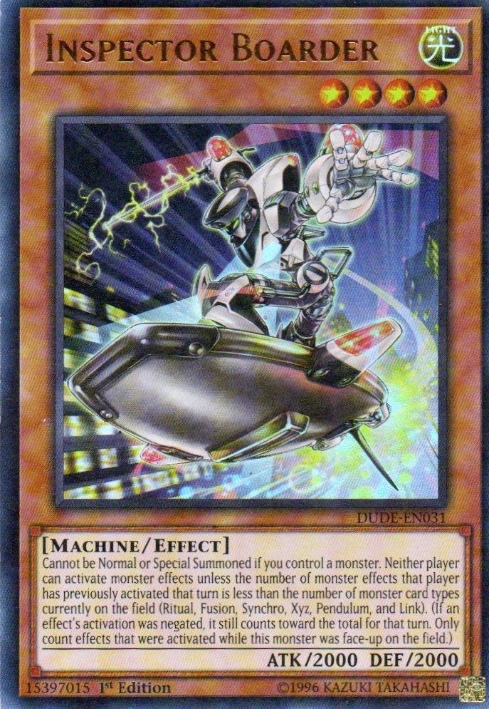 Inspector Boarder DUDE-EN031 Ultra rare