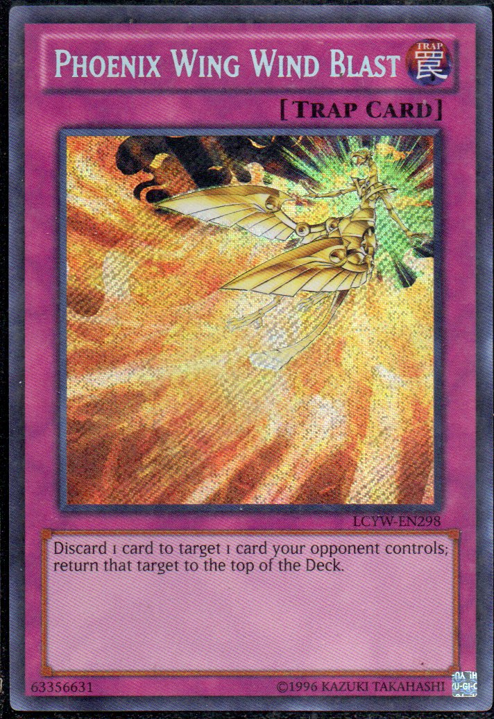 Phoenix Wing Wind Blast LCYW-EN298 Secret rare
