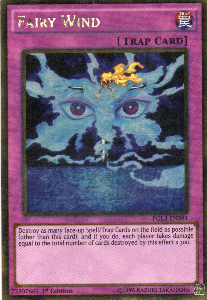Fairy Wind PGL3-EN094 Gold rare