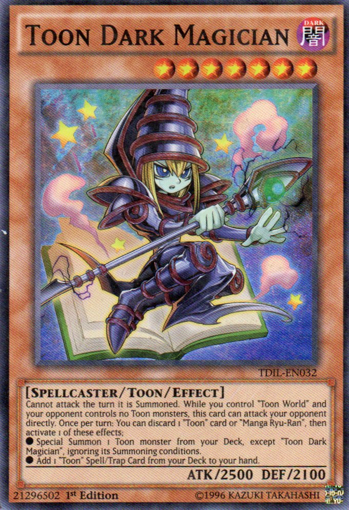 Toon Dark Magician TDIL-EN032 Super rare