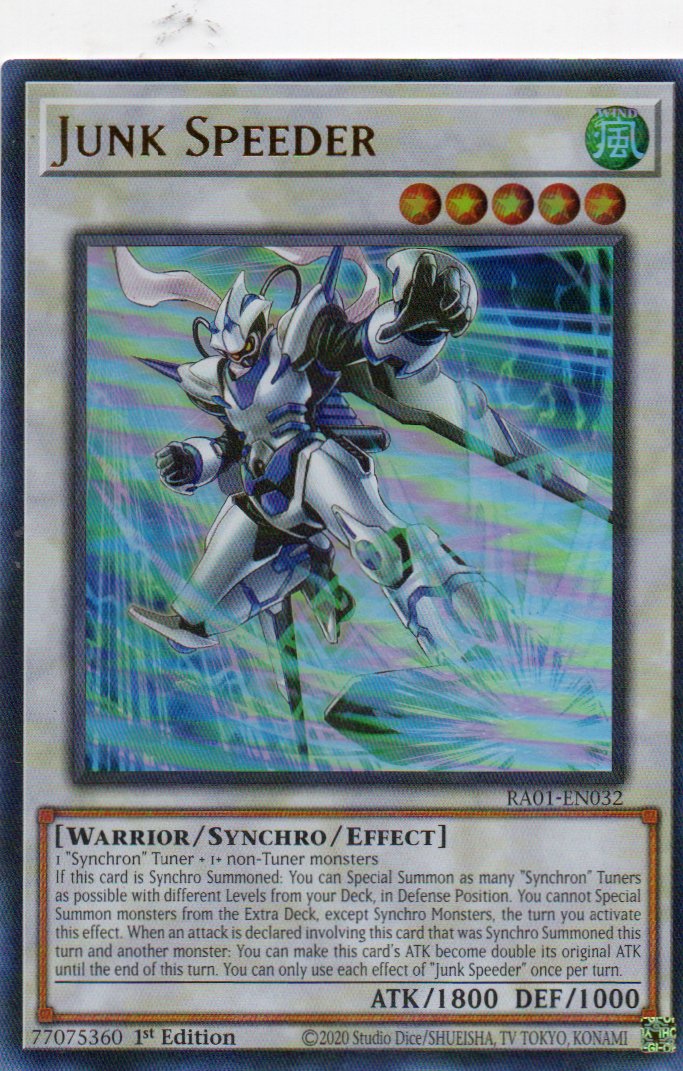 Junk Speeder RA01-EN032 Ultra rare