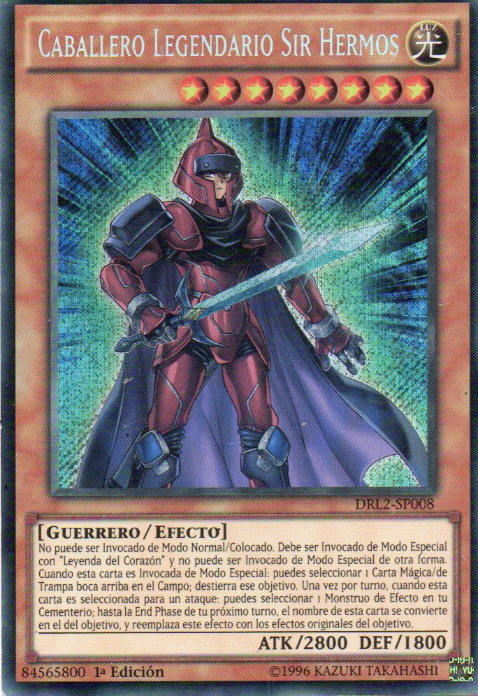 Caballero Legendario Sir Hermos DRL2-SP008 Secret rare