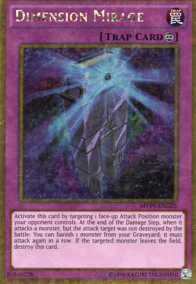 Dimension Mirage MVP1-ENG25 Gold rare