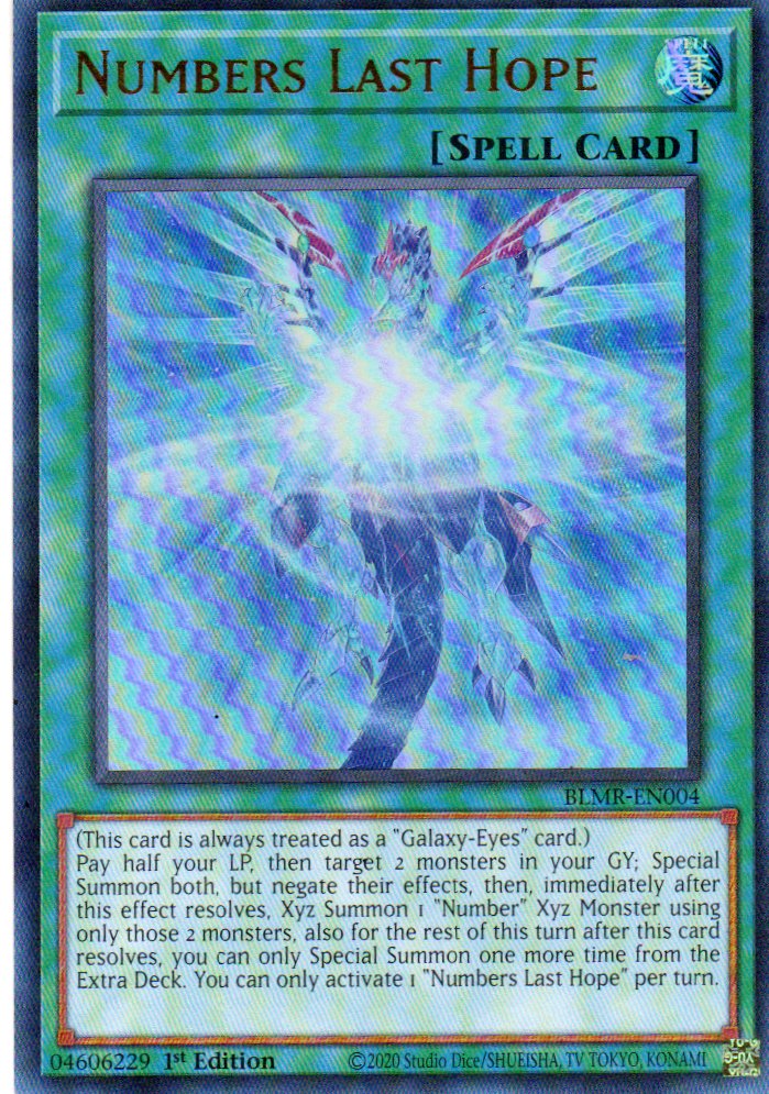 Numbers Last Hope BLMR-EN004 Ultra rare
