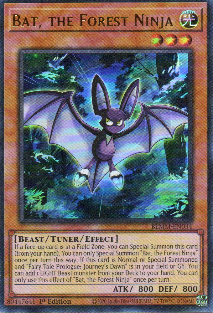 Bat, the Forest Ninja BLMM-EN034 Ultra rare