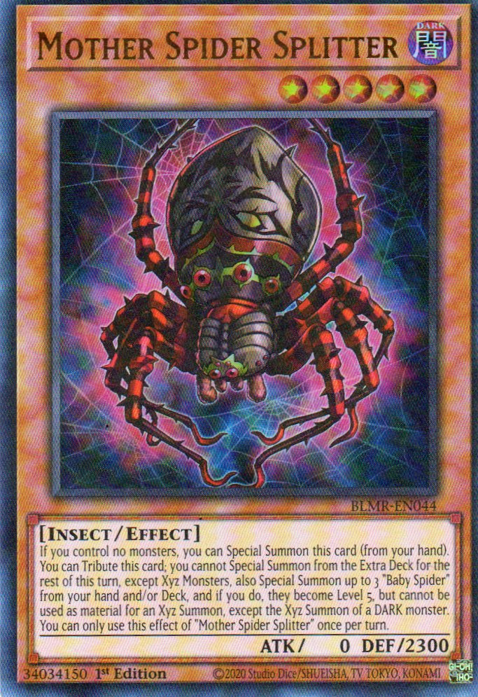 Mother Spider Splitter BLMR-EN044 Ultra rare