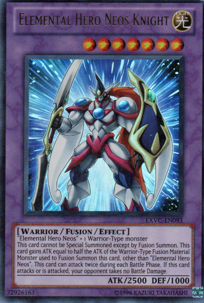 Elemental HERO Neos Knight EXVC-EN093 Ultra rare