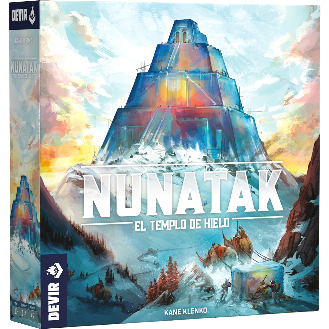 Nunatak el Templo de Hielo - Juego de Mesa