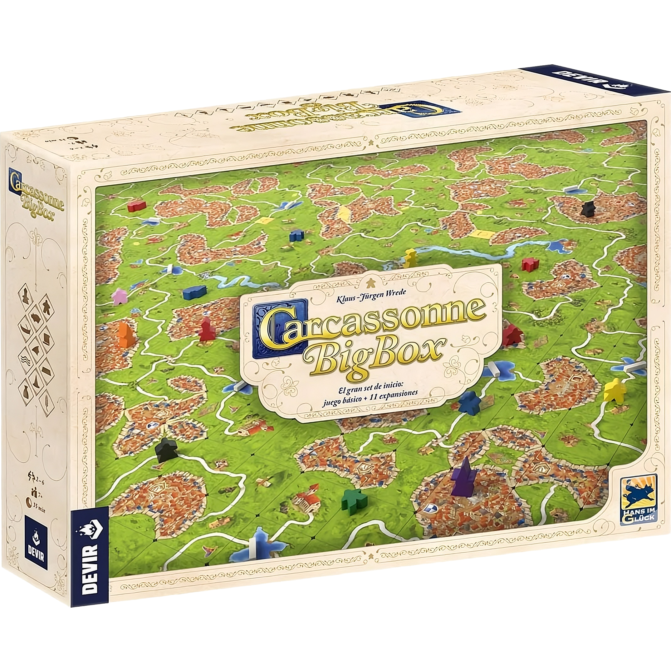 Carcassone Bug box - Juego de Mesa